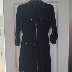Alfani Black Long Sleeve Dress